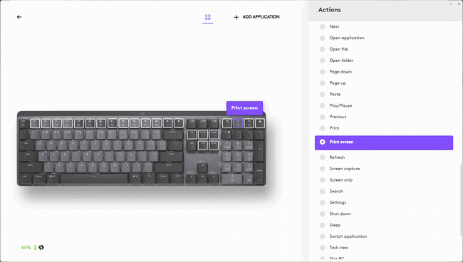 Screenshot of Logi+