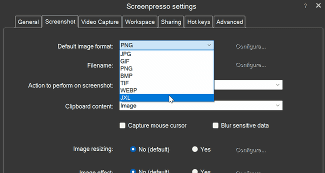 JXL file format